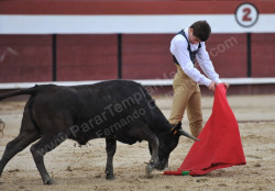 Academia de Toureio do Campo Pequeno, esteve presente na Praça de Toiros de Coruche.